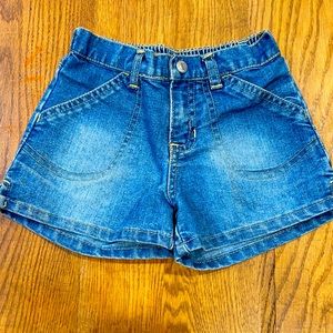Toddler girl jeans shorts